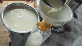 豆乳の作り方。