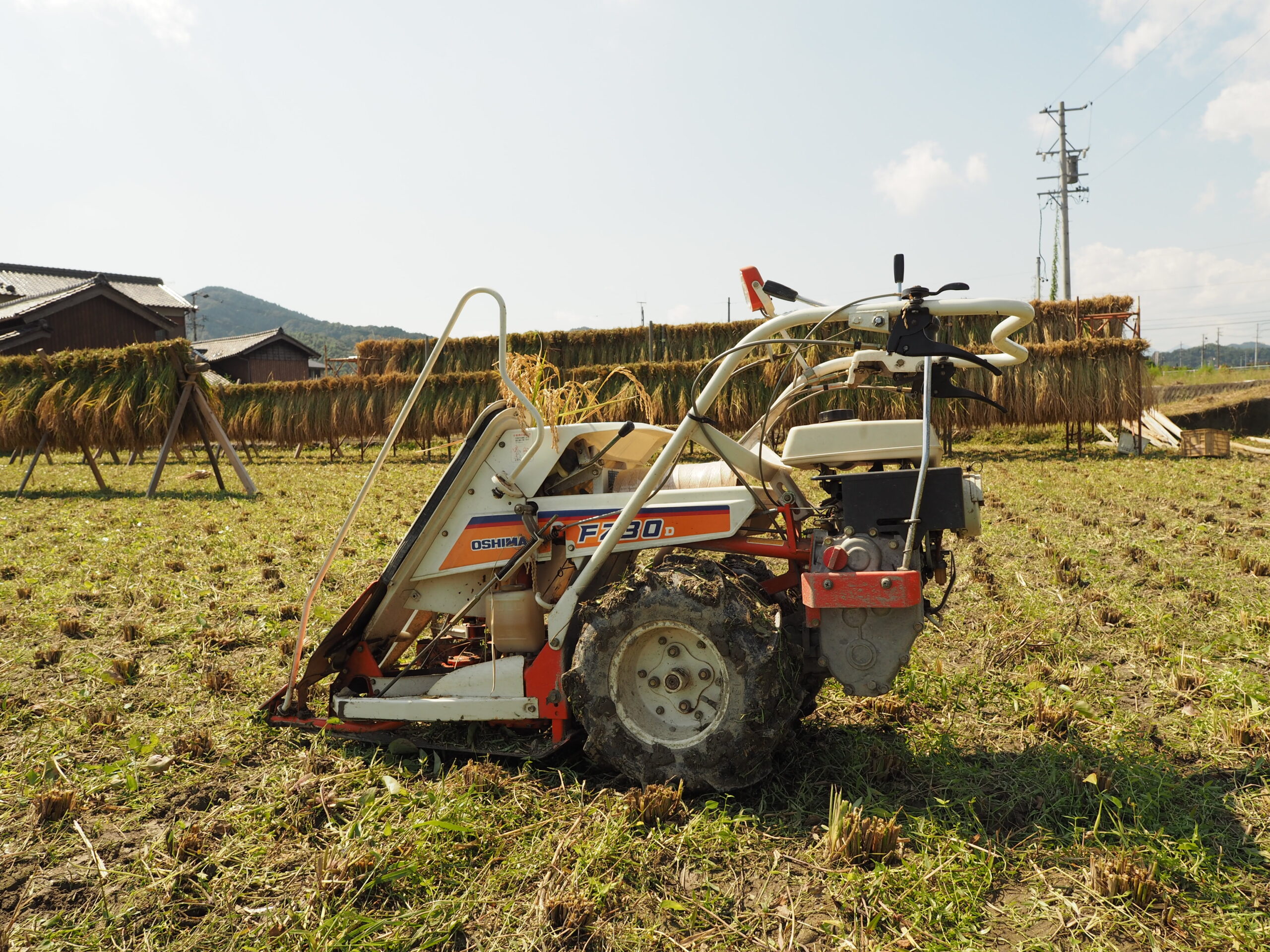 バインダー紐の通し方～クボタRB30～ | 自給自足の小さな暮らしー