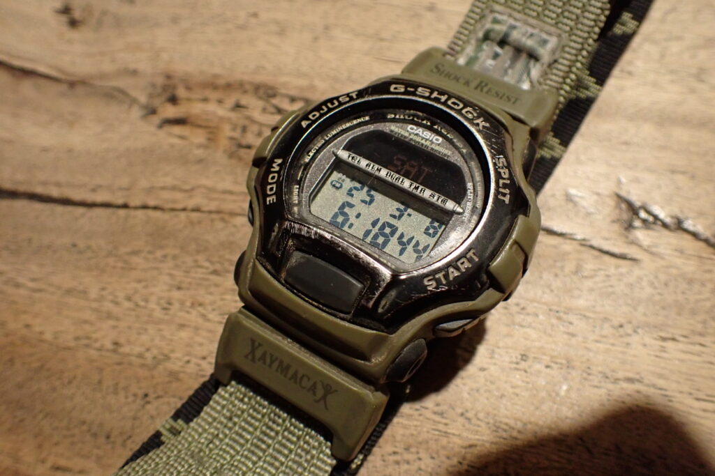 時計を合わせたら、G-SHOCKの電池交換完了です。