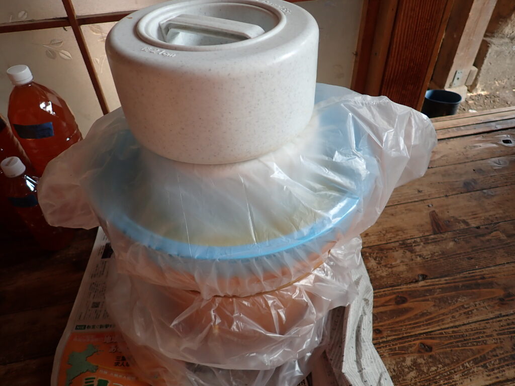 重石を10㎏かける。