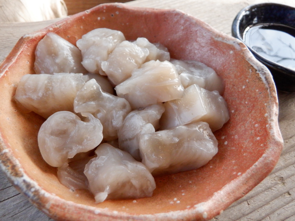 本くず粉を使った葛餅