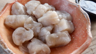 本くず粉を使った葛餅